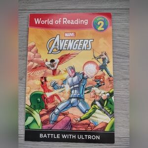 4/$20 Marvel World of Reading Level 2 Book Avengers Battle With Ultron